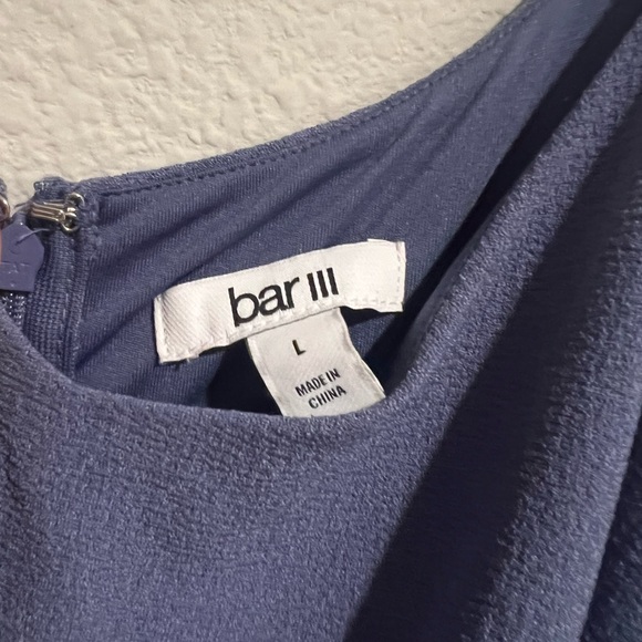 Blue Sleeveless Spaghetti Strap Jumpsuit - Picture 4 of 6